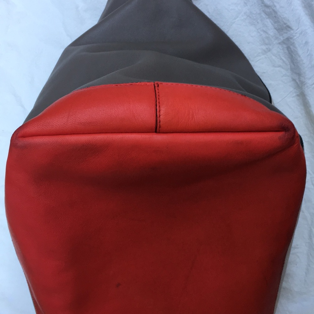MARNI Pod Colourblock Leather Hobo Bag Tri Colored - Picture 10 of 16